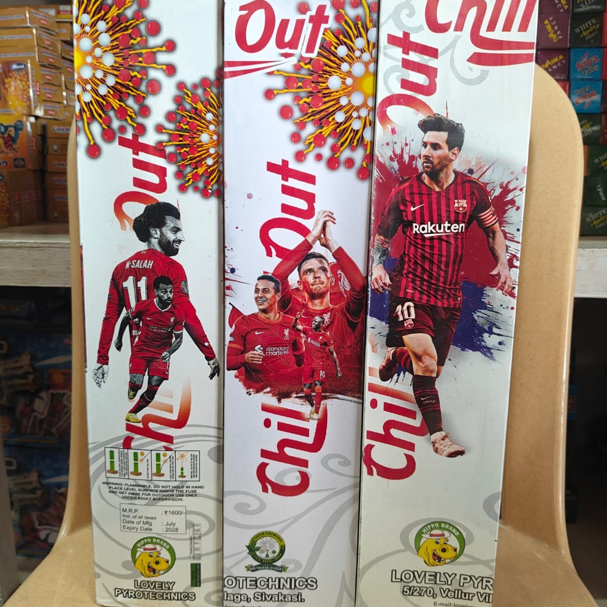 Chill Out (Colour Changing Red & Silver)